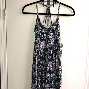 NWT SO Juniors XS Strappy Skater Knit Dress